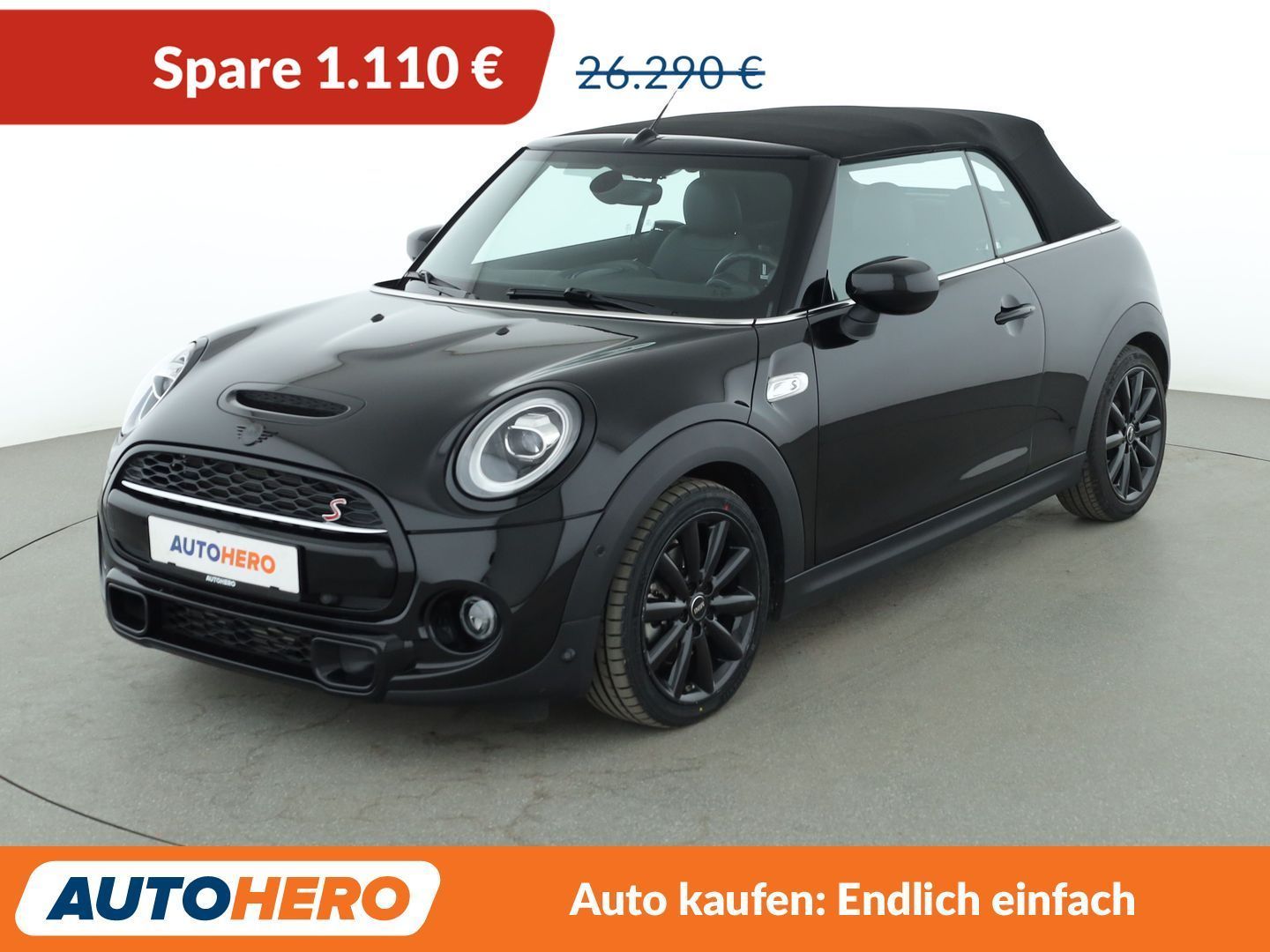 MINI Cabrio Cooper S Aut.*NAVI*LED*TEMPO*CAM*H&amp;K*PDC*