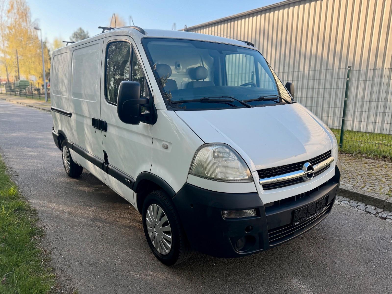 Opel Movano L1H1 2,8t AHK 43.800km Scheckheft MwSt