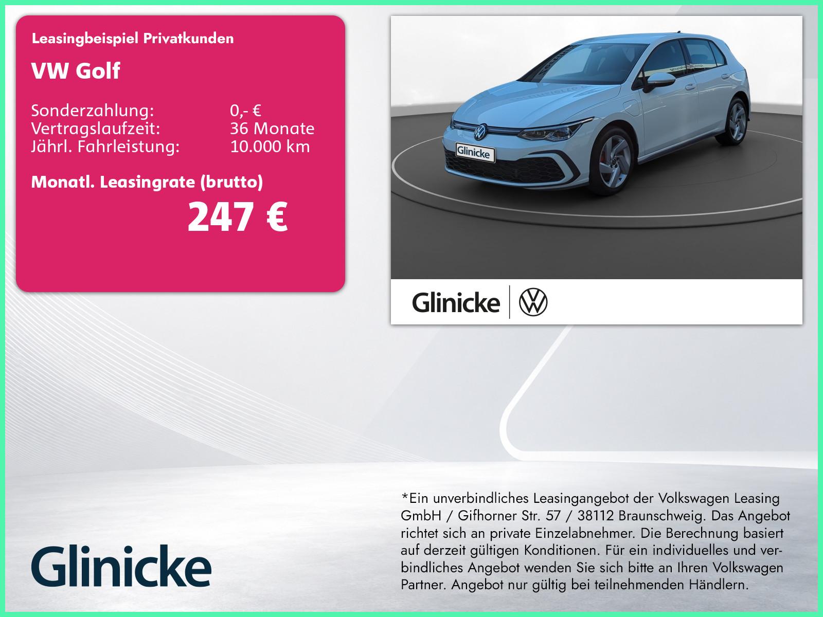 Volkswagen Golf VIII GTE 1.4 TSI eHybrid SiHz Klima DSG