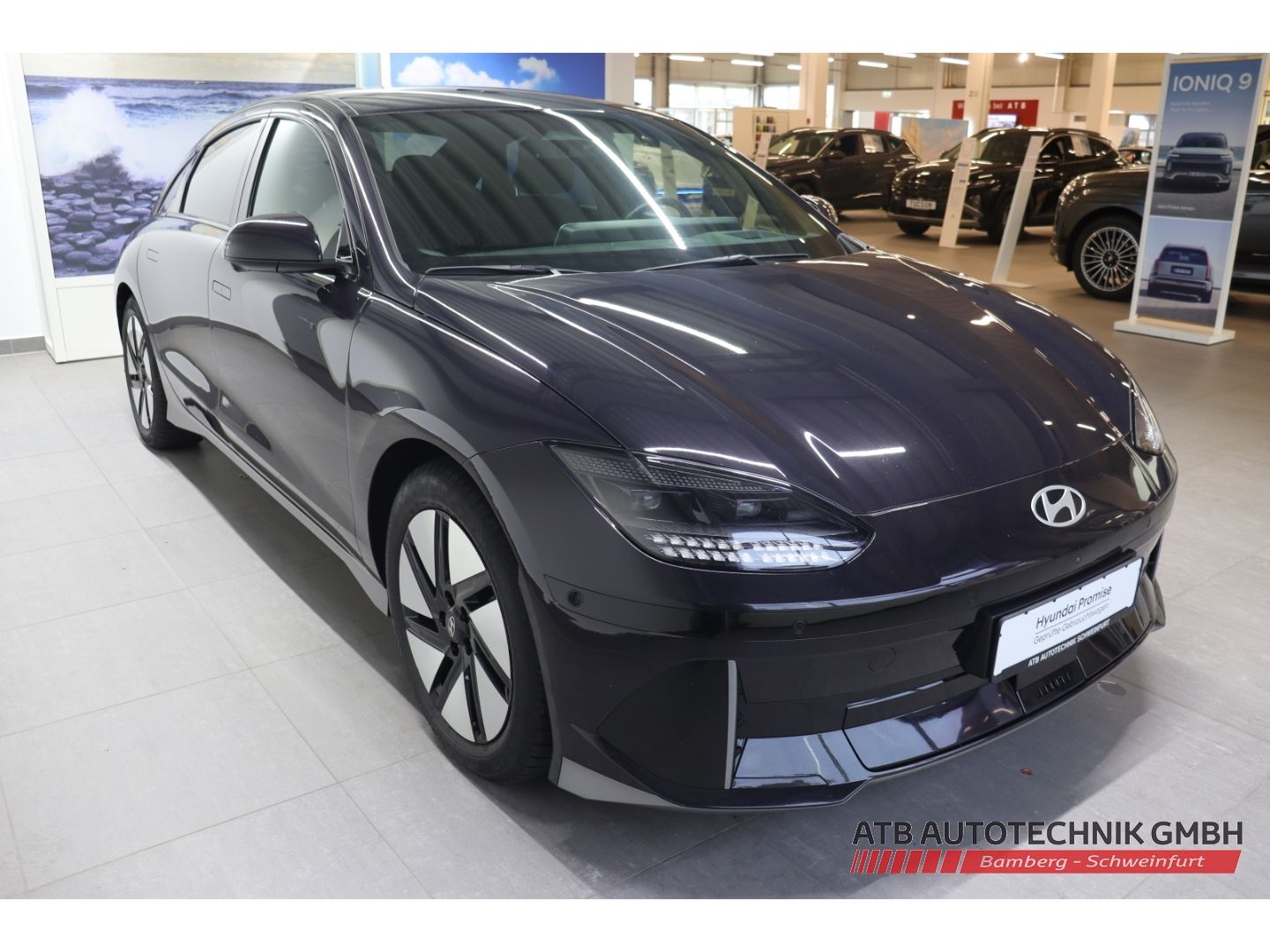 Fahrzeugabbildung Hyundai IONIQ 6 TECHNIQ 77,4 kWh 97,3% SOH HUD Navi LED