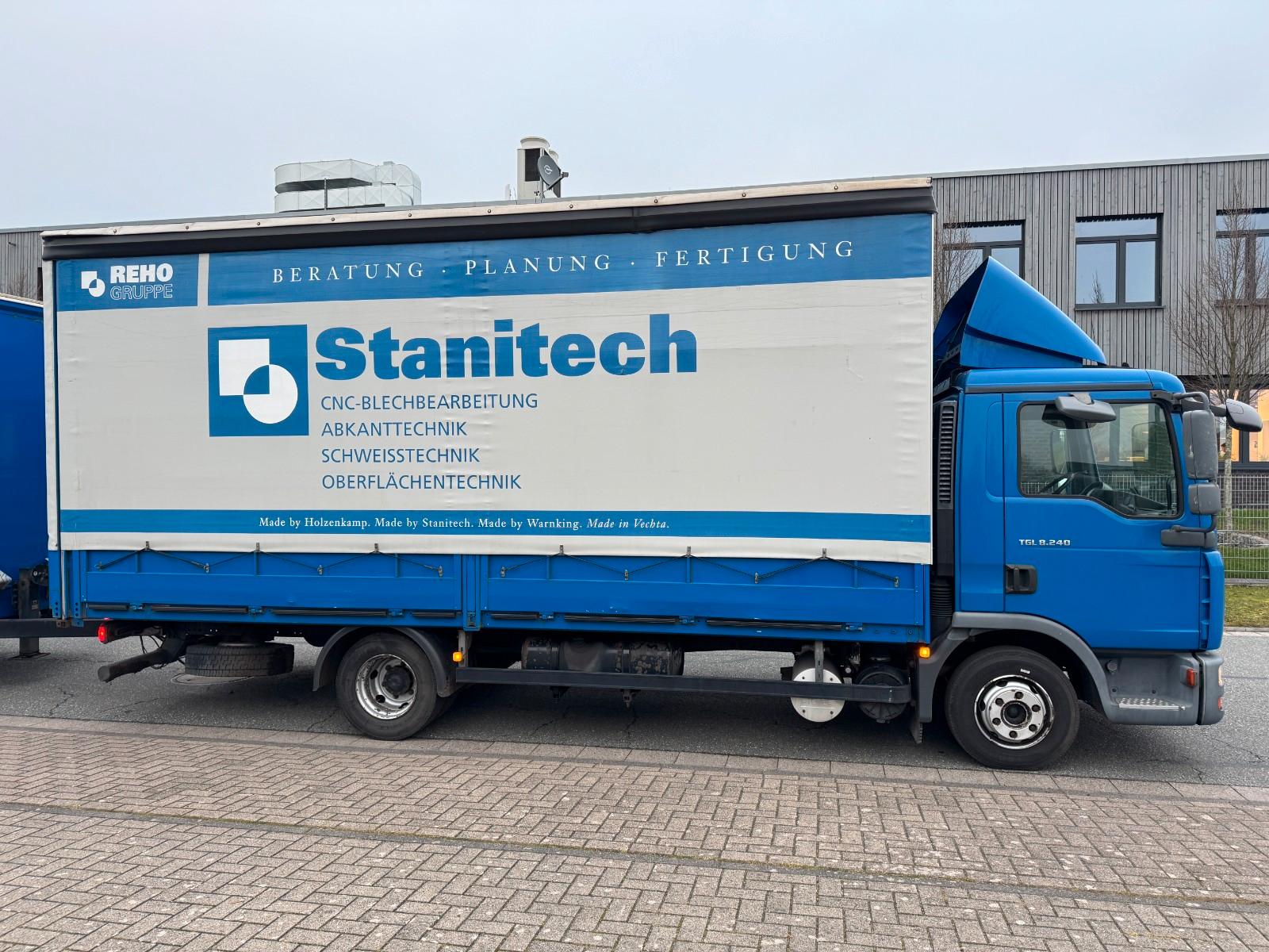 MAN TGL 8.240 /4x2 BL Pritsche Schiebepl.