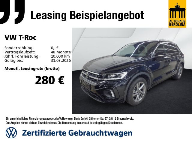 T-Roc 1.5 TSI R-Line DSG *AHK*R-CAM*NAV*ACC*SHZ*