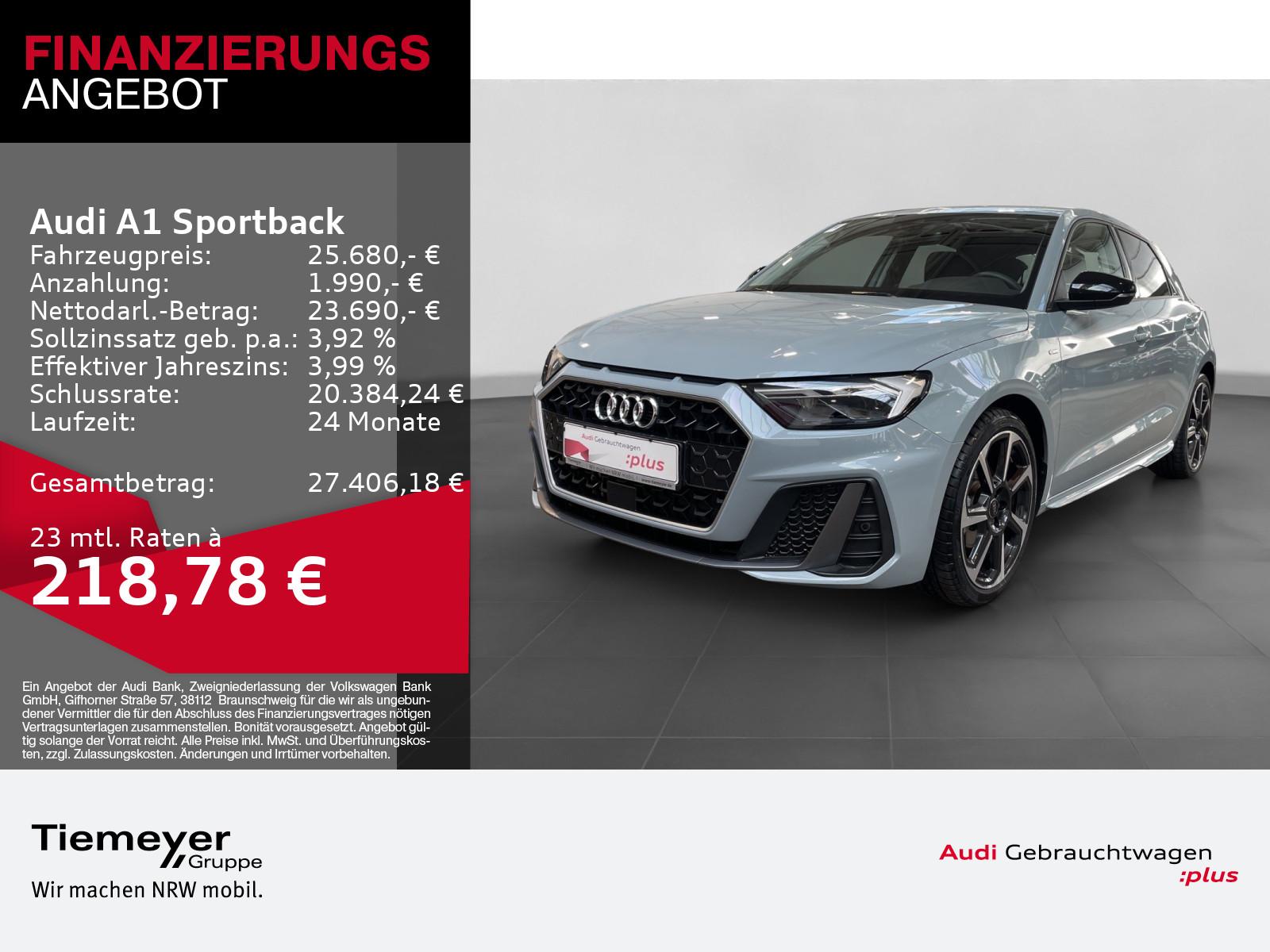 Audi A1 Sportback 30 TFSI S LINE LED LM18 KAMERA