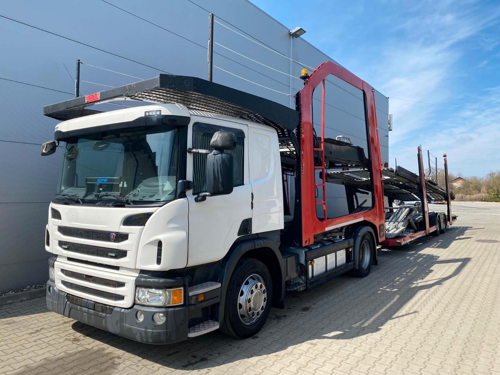 Scania P410 + LOHR EUROLOHR