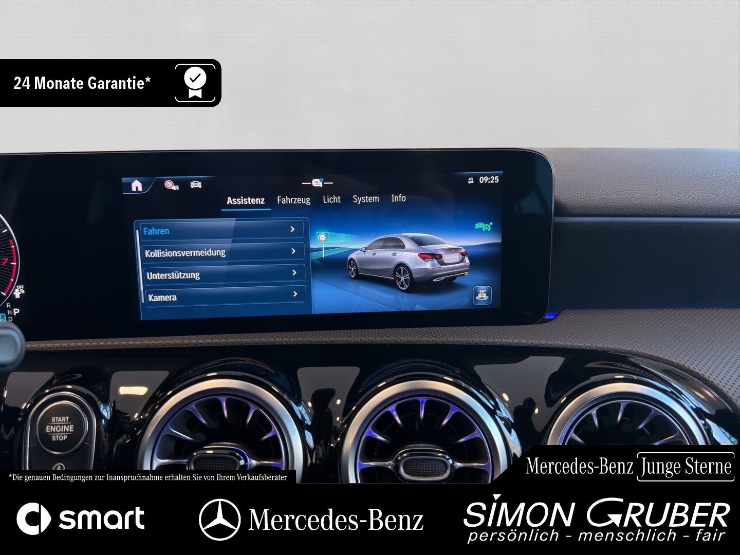 Fahrzeugabbildung Mercedes-Benz A 200 Limo AMG Line Ad+ Fahrassist Winter VZ Ass