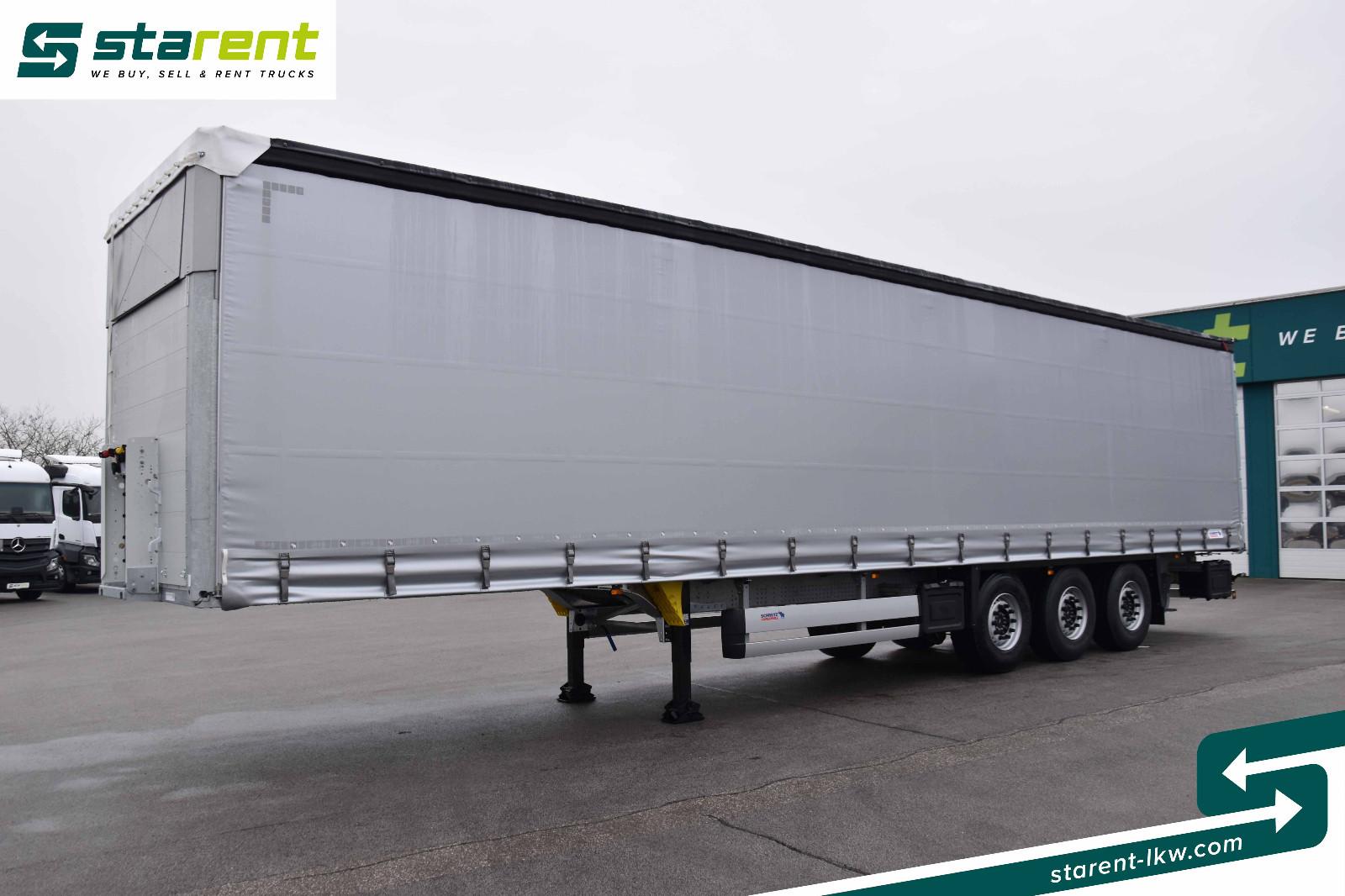 Schmitz Cargobull Tautliner, Hubdach, Liftachse, XL  Zertifikat