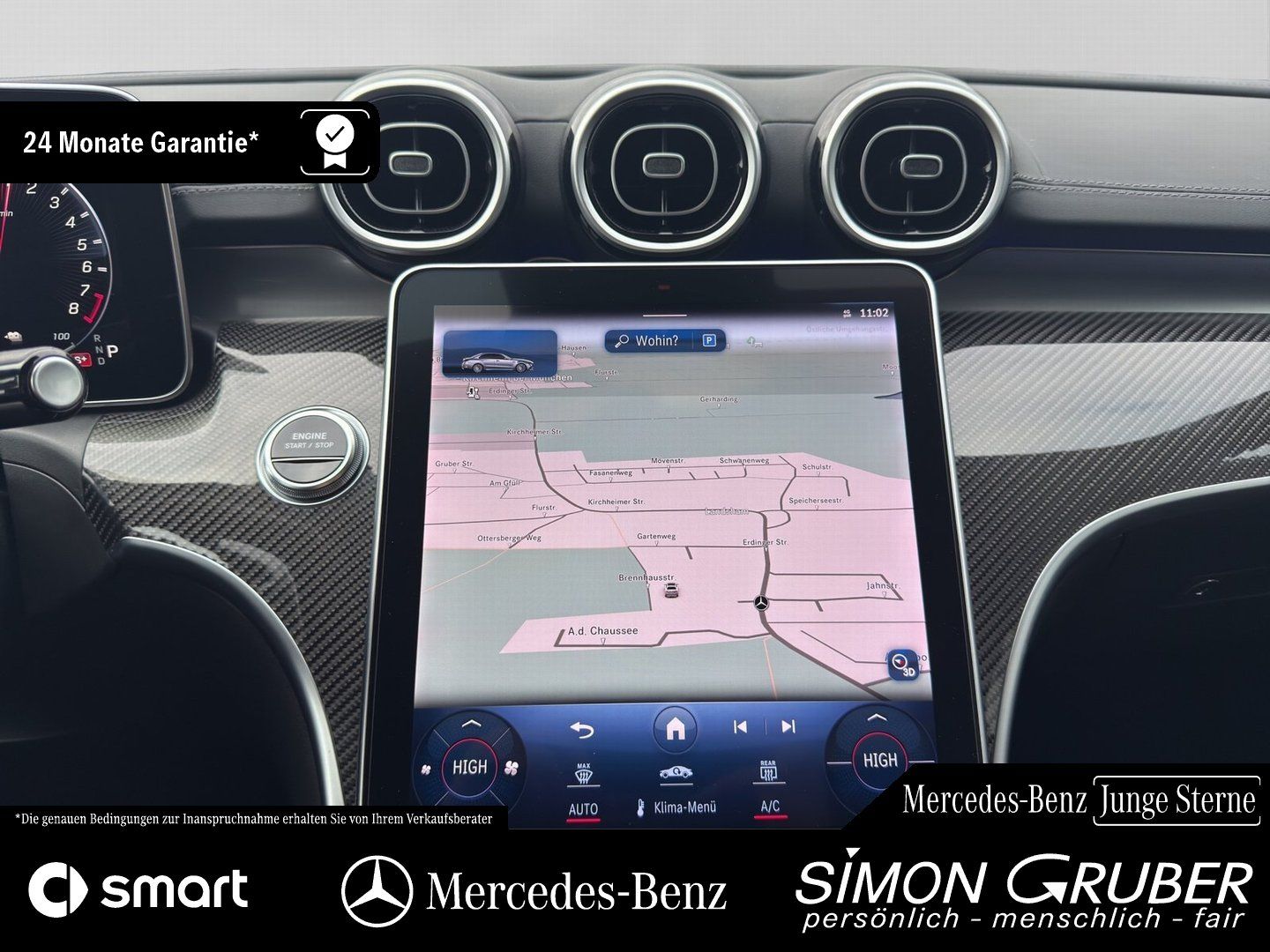 Fahrzeugabbildung Mercedes-Benz C 63 SE Perfo AMG Night Drivers Pano 360 Burm