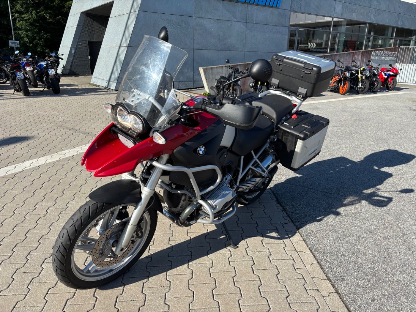 Fahrzeugabbildung BMW R 1200 GS Topcase Seitenkoffer