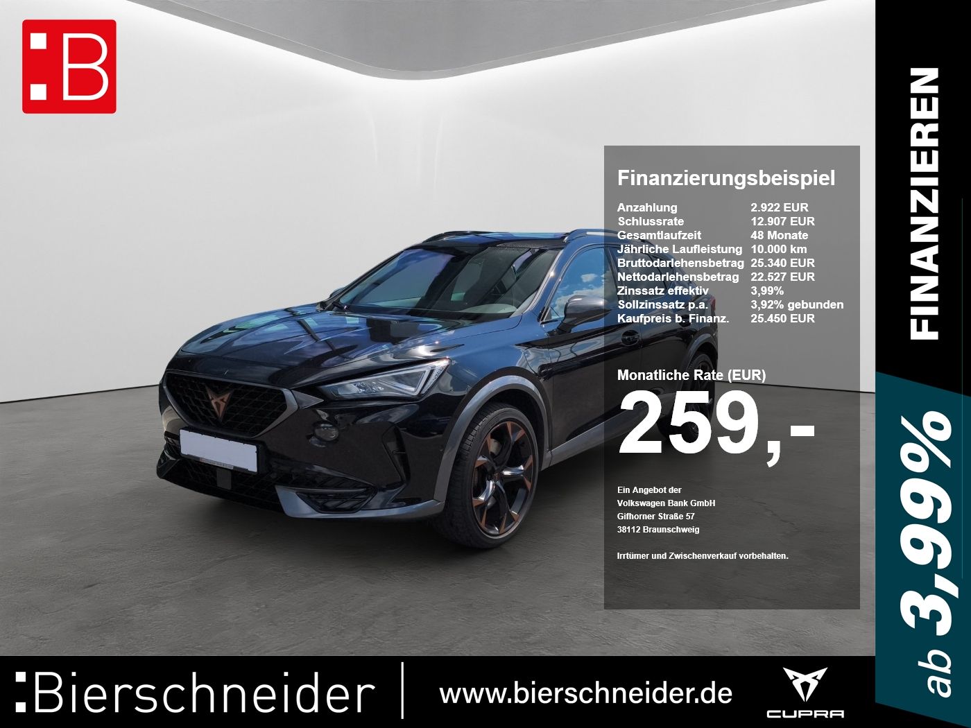 Cupra Formentor 1.4 e-Hybrid DSG VZ AHK+PANO+LEDER+NAV