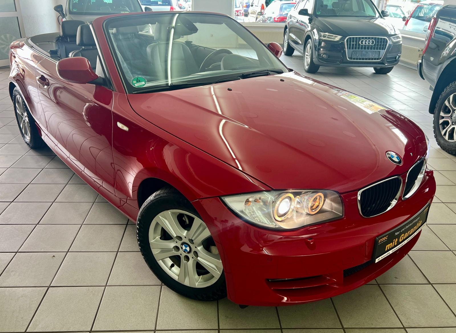 BMW 120 Baureihe 1 Cabrio 120d TÜV &Garantie 1*Hand