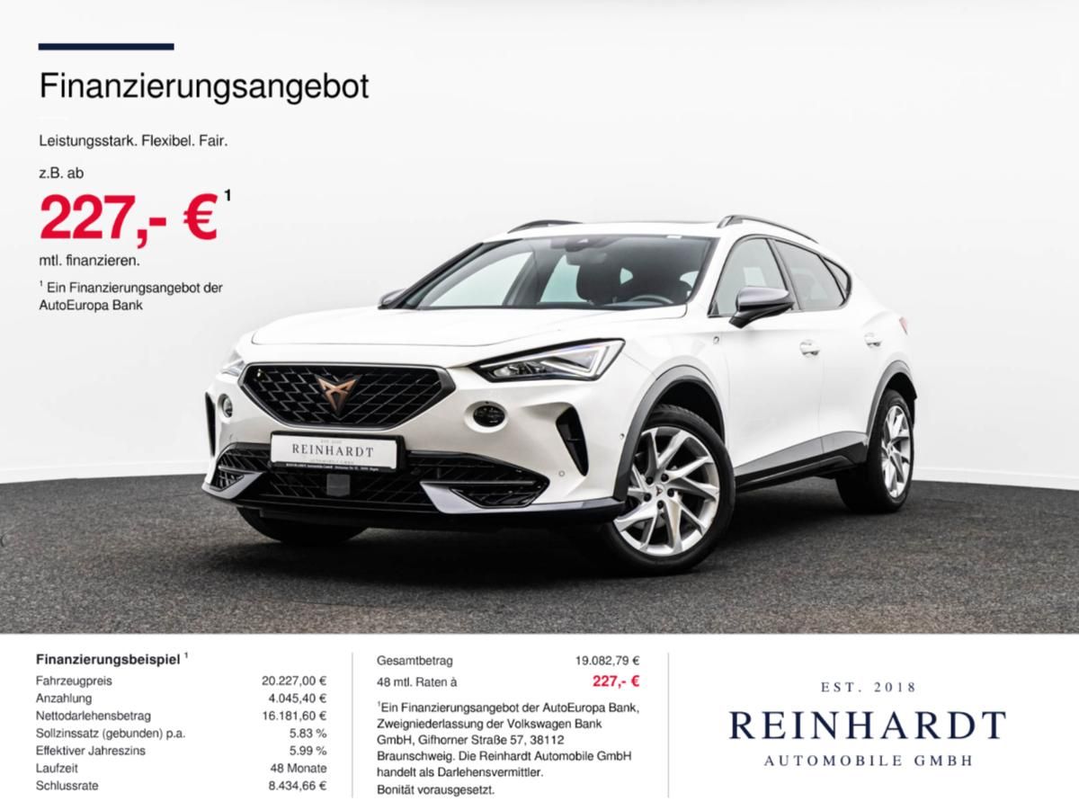 Cupra FORMENTOR 2.0TDi LED/ACC/PANO/TOUCH/KESSY/KAMERA