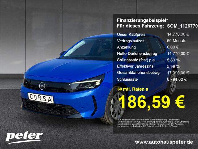 Opel Corsa F 1.2 +Rückfahrkamera+SHZ+LHZ+ON