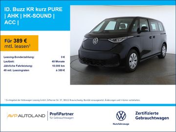 Volkswagen ID. Buzz KR kurz PURE | AHK | HK-SOUND | ACC |