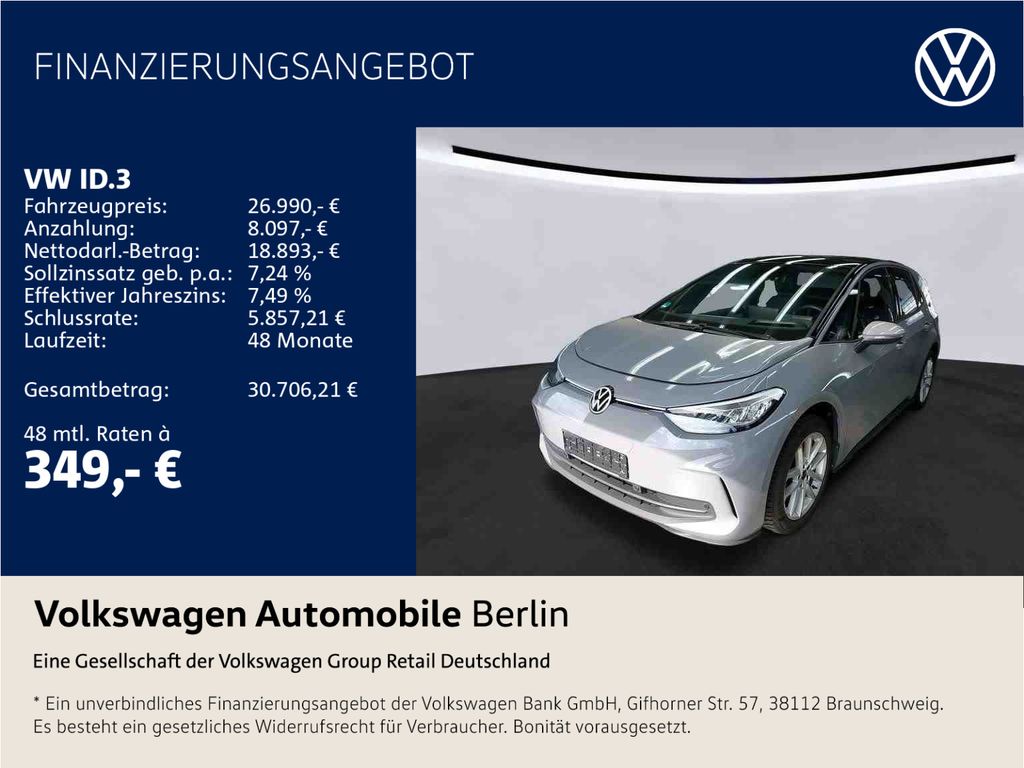 Image of Volkswagen ID.3