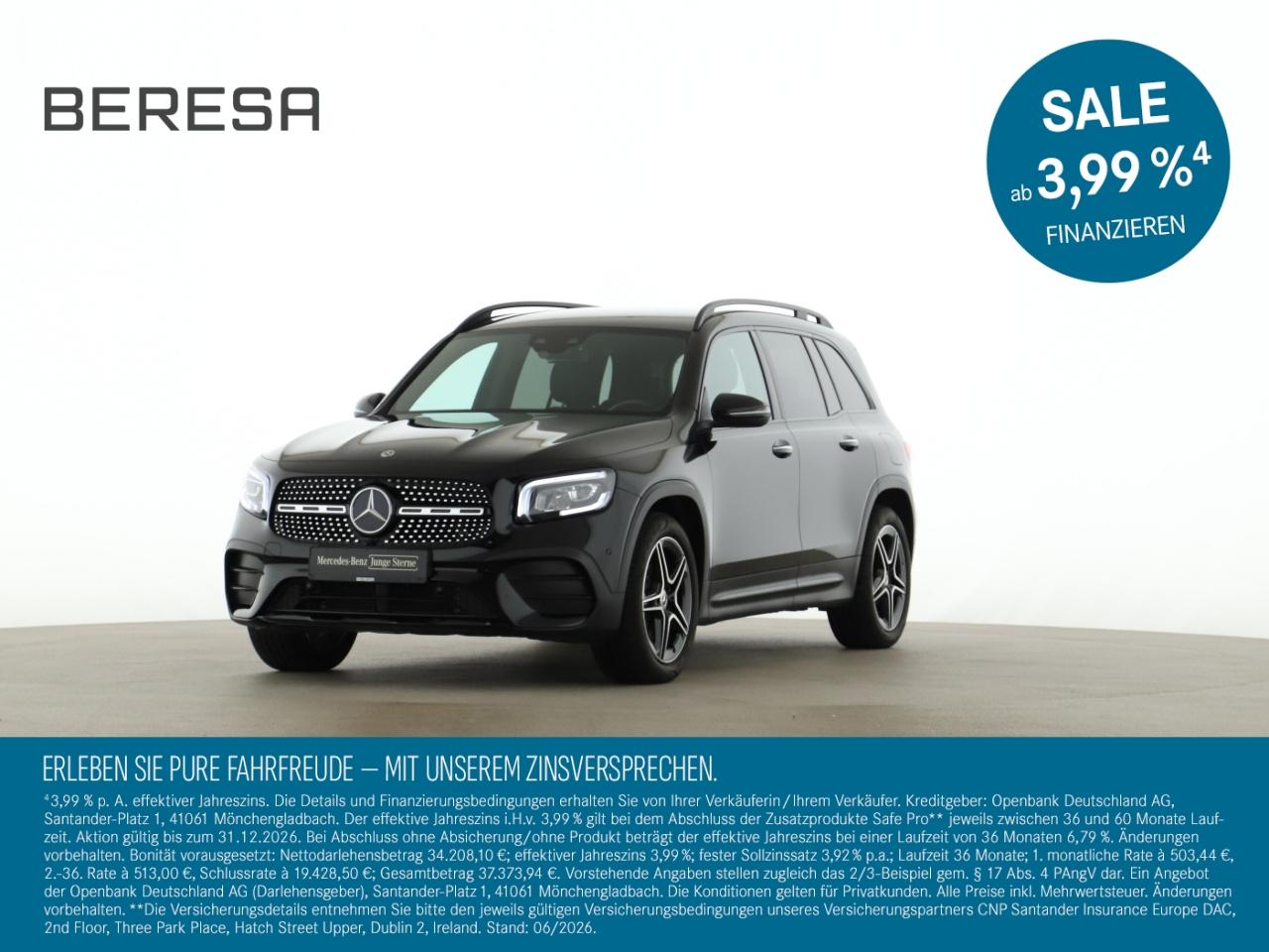 Mercedes-Benz GLB 200 AMG Night MBUX AHK Distronic Kamera LED