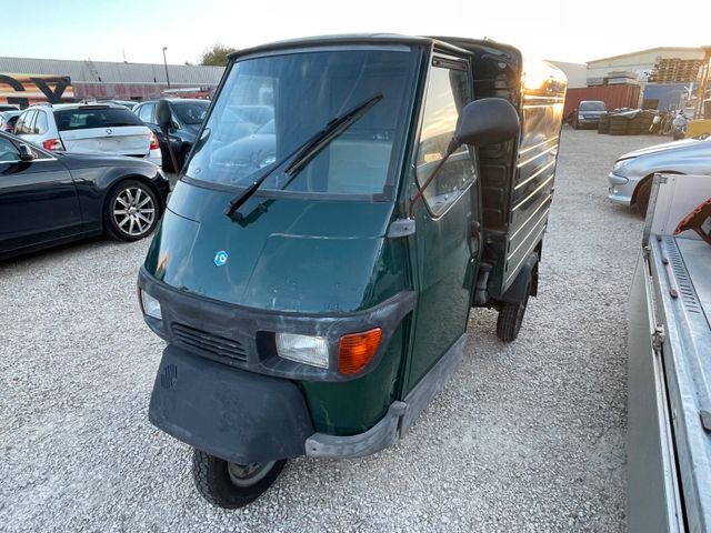 Piaggio APE- Pritsche, Koffer