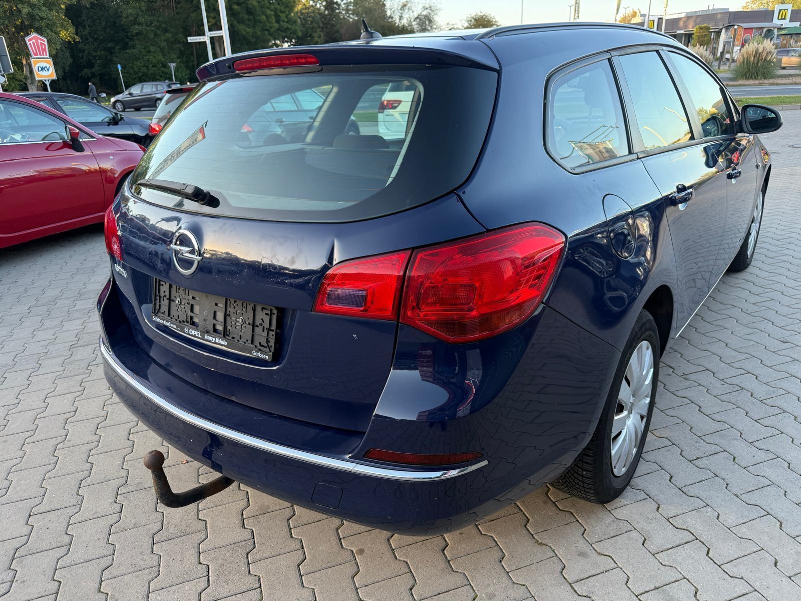 Opel Astra 2015 — engine 1.598 cm³, 116 HP (85kW)