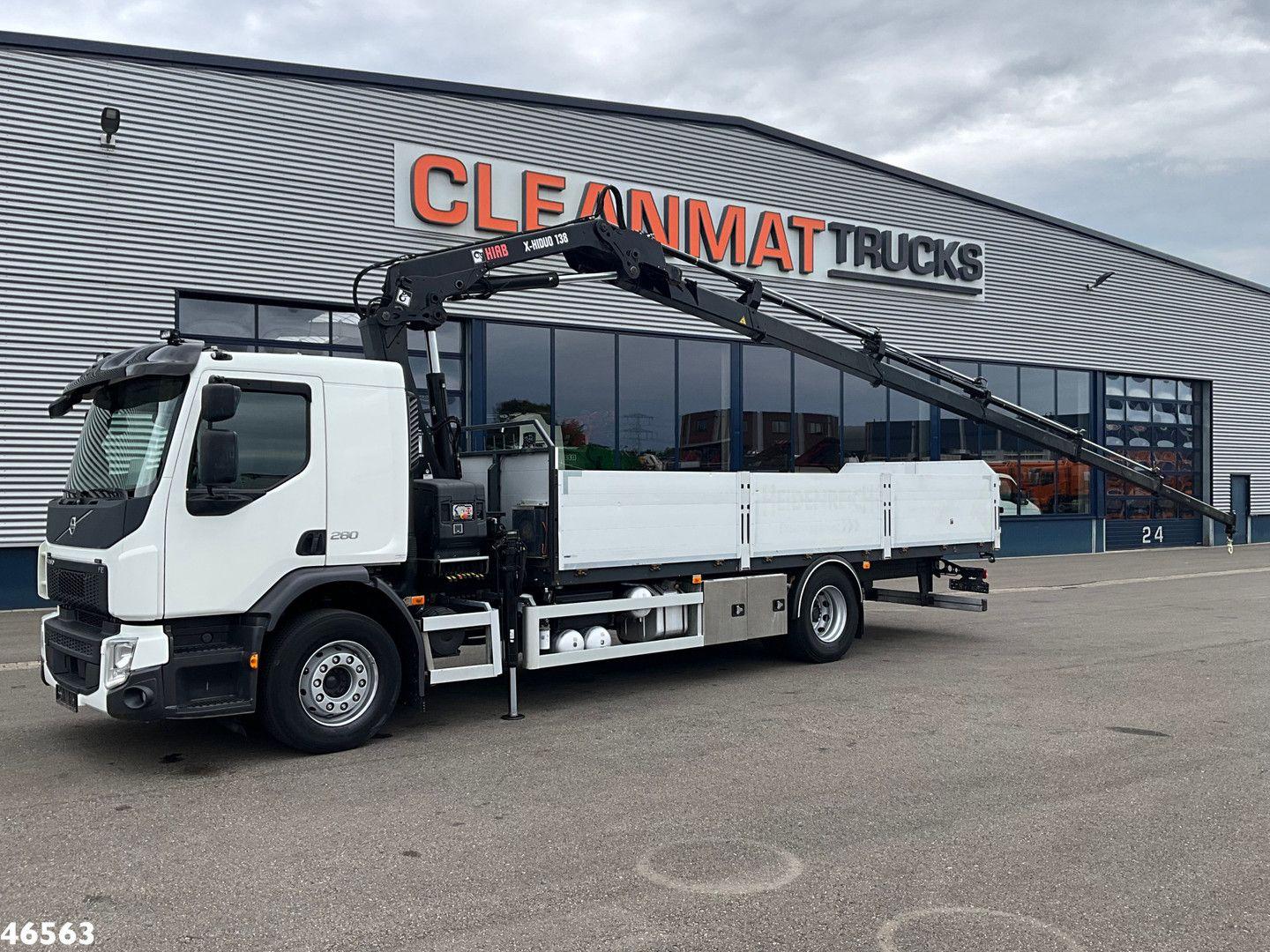Volvo FE 280 Euro 6 Hiab 13 Tonmeter laadkraan Just 15