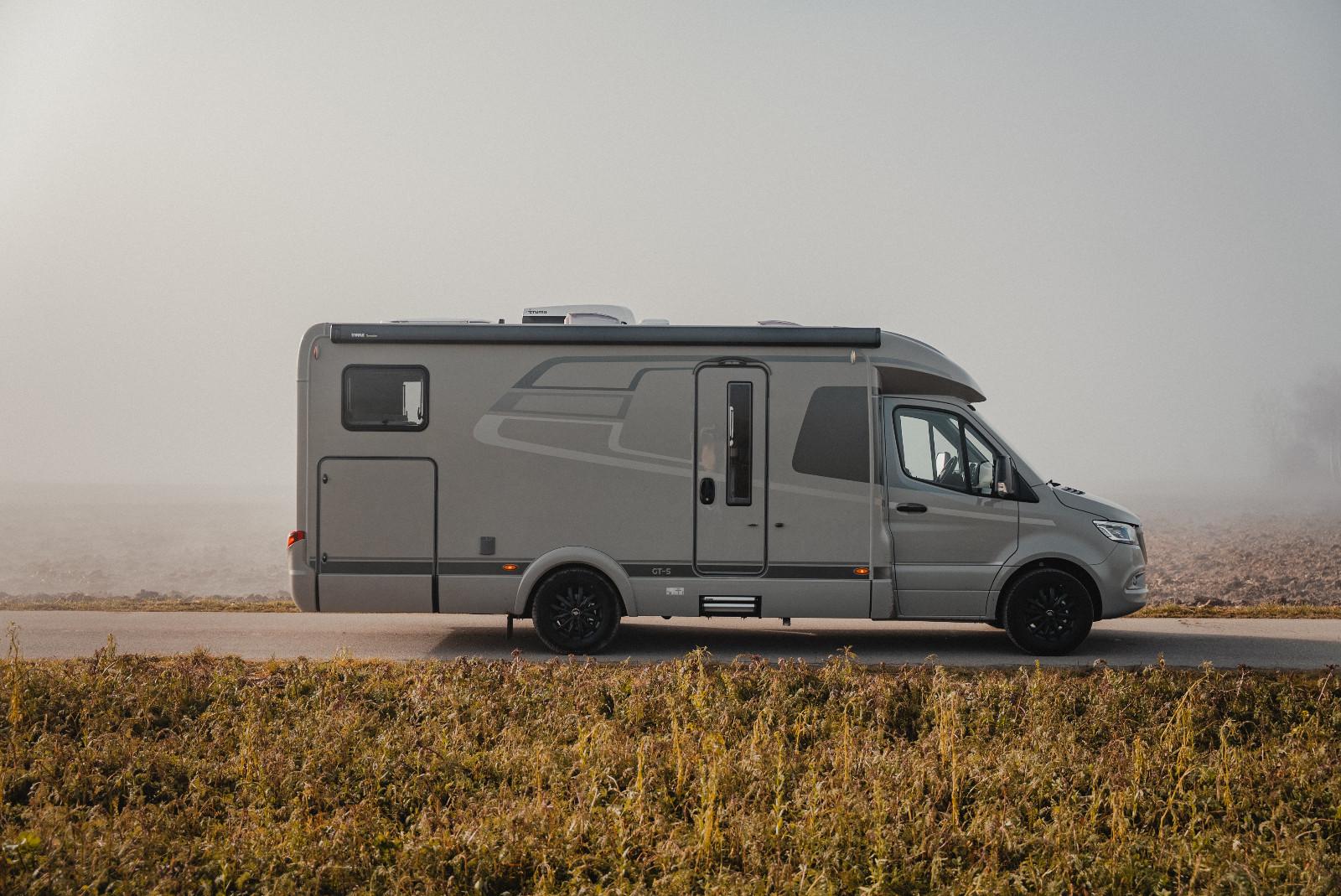 HYMER / ERIBA / HYMERCAR GT-S 600 Steingrau 170 PS / LED / GFK / Hubbett