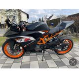 KTM RC 125 Black - RENNSPORT VON 81 BIS 125 CCM
