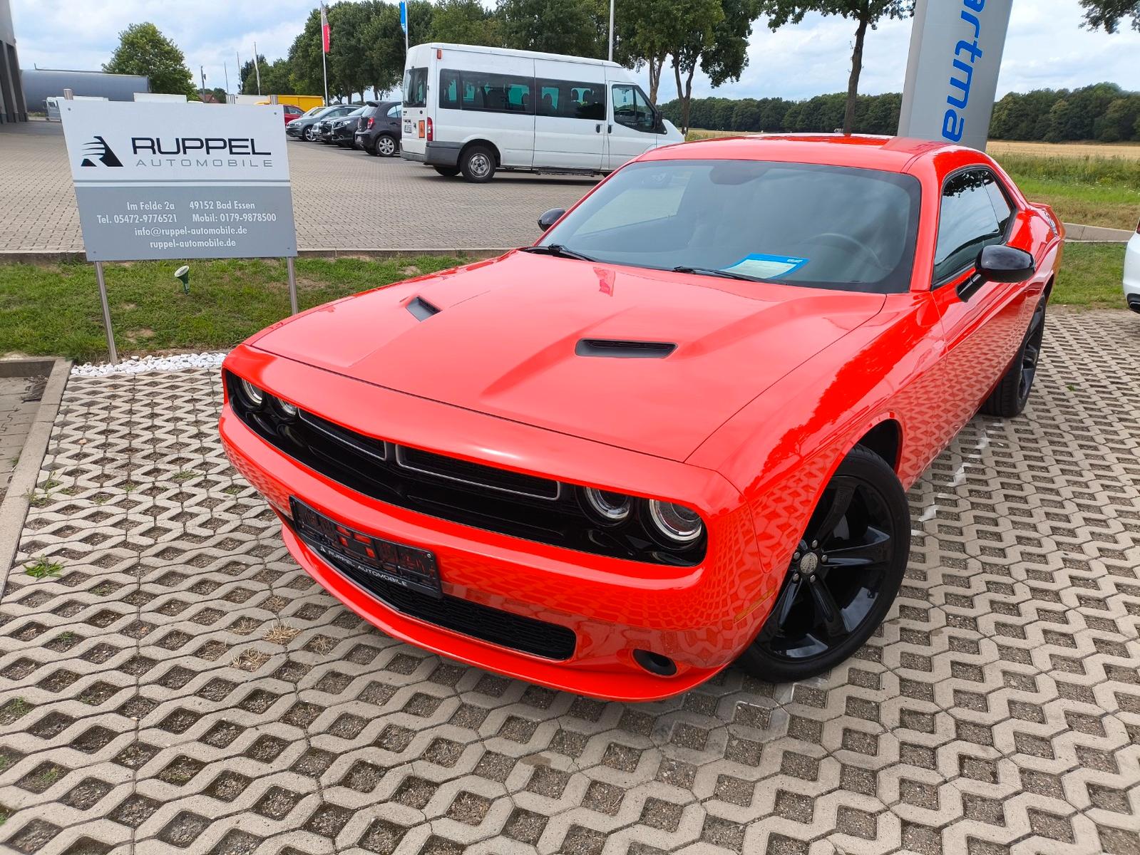 Dodge Challenger ORANGE-L 3.6L V6 Leder LED Keyless Go