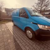 Volkswagen T6.1 Transporter 2.0 TDI DSG, ShZ, Kamera, Klima - Volkswagen T6 Transporter mit Diesel-Antrieb: Blau