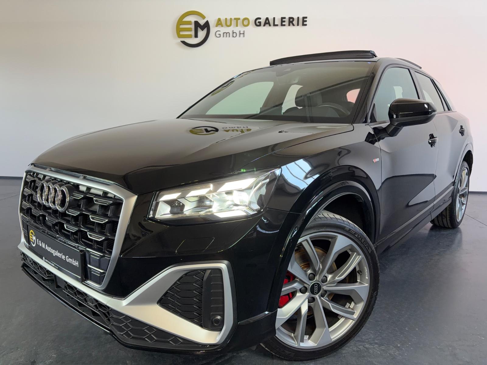 Audi Q2 35 TFSI S line Pano B&O ACC Kam Matrix AHK 19