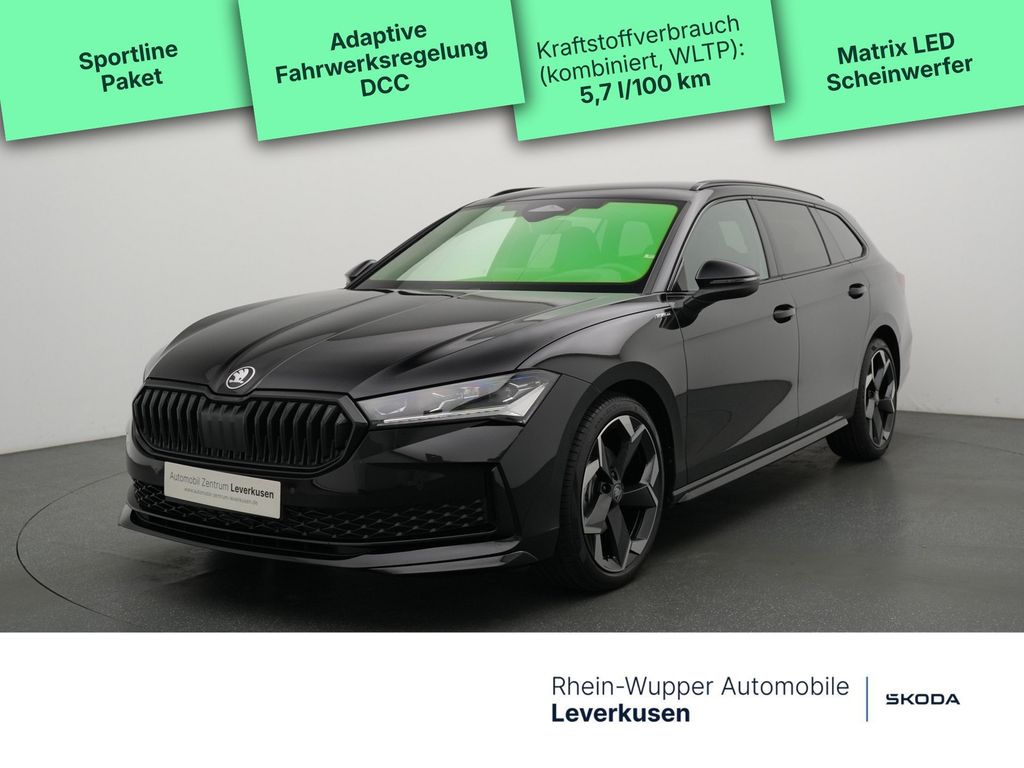 Skoda Superb DSG Sportline MATRIX AHK KAM ACC HUD NAVI