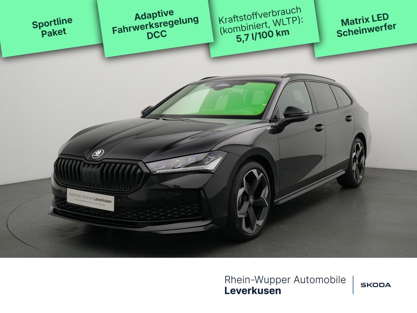 Skoda Superb Combi Sportline MATRIX AHK KAM ACC HUD