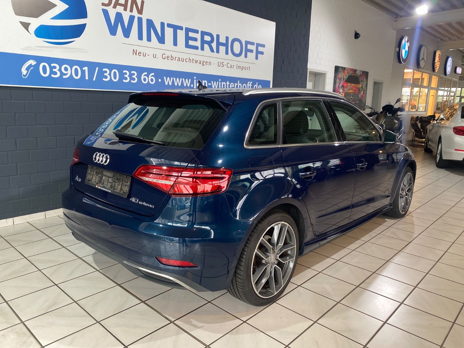 Audi A3 Sportback 40 e-tron design imagem 3