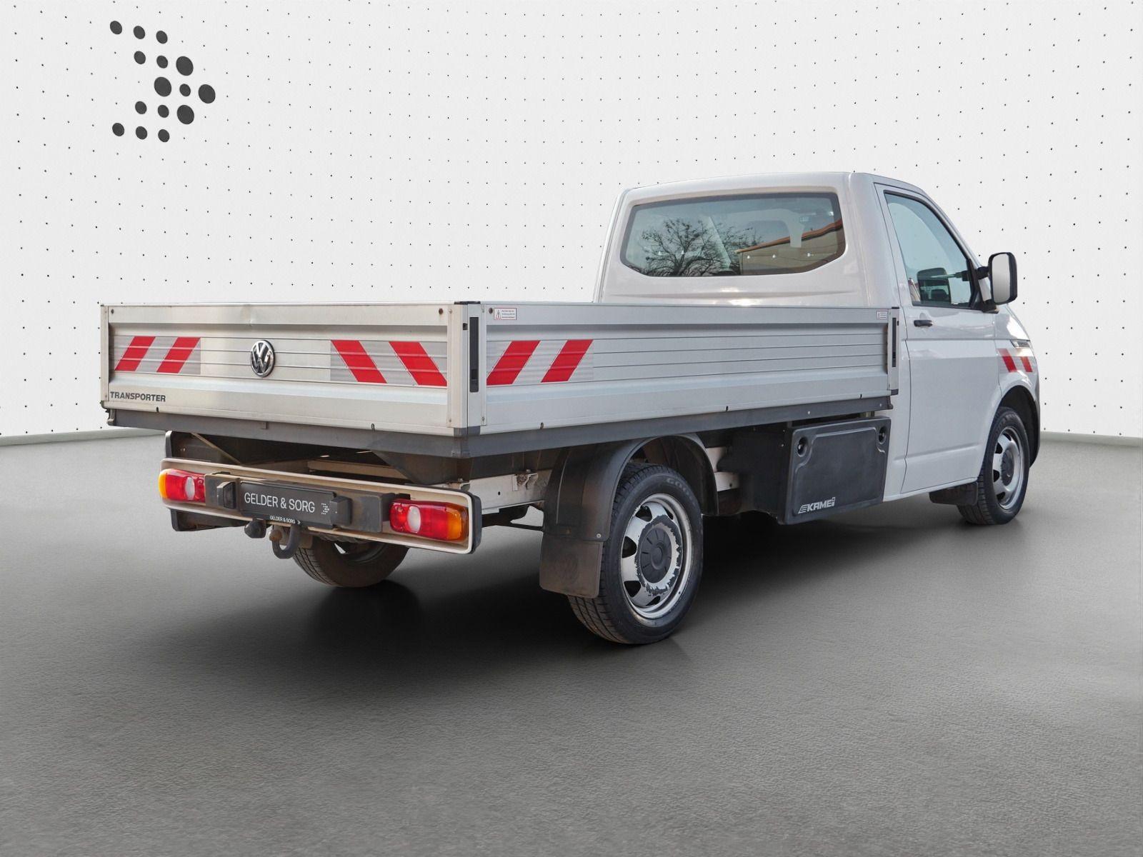 Volkswagen T6 Transporter T6.1 Pritsche Einzelkabine 2.0 TDI LR*AHK*LED*, миниатюра 2