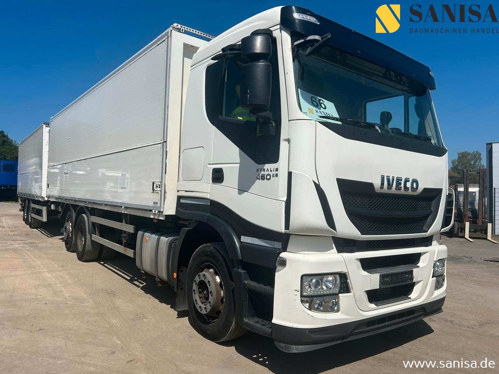 Iveco Stralis AS260S46/2x LBW/Schwenkwand/Krone /Zug