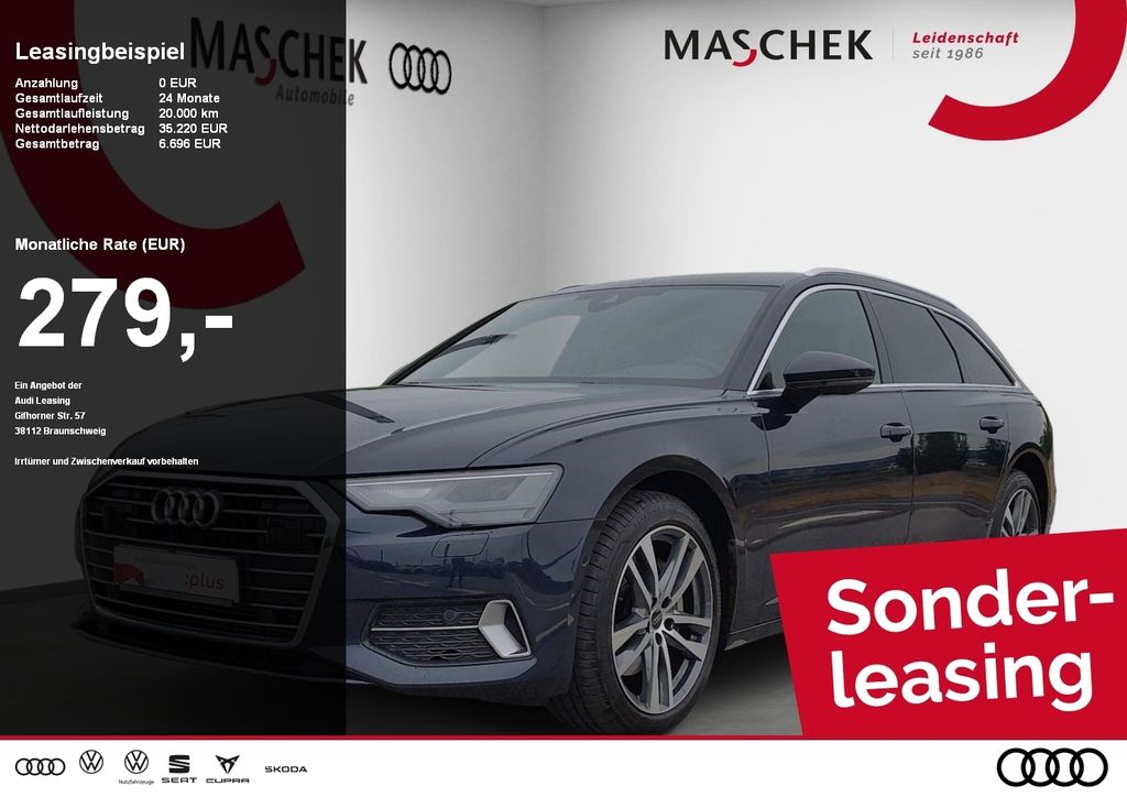 Audi A6 Avant Sport 45 TFSI Sonderleasing ohne zzgl K