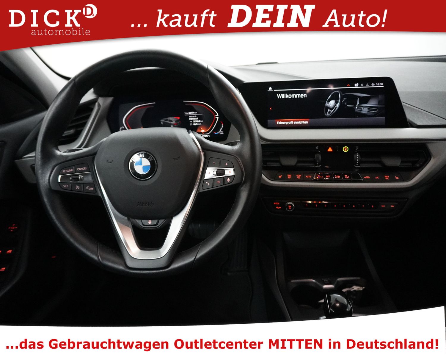 Fahrzeugabbildung BMW 120d Aut. Advant NAVI PROF+VIRTU+LED+SHZ+TEMP+MF