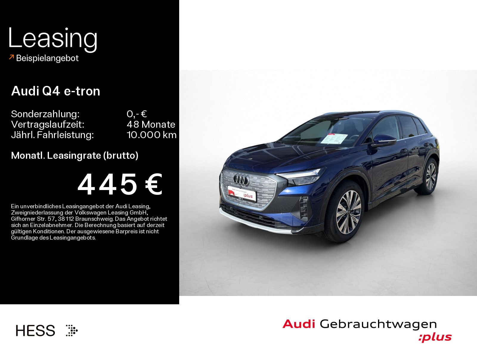 Audi Q4 e-tron 40 advanced*NAVI-PLUS*LED*KAMERA*AHK*P