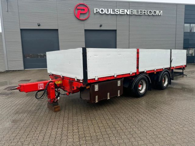 Autres Diversen SH 2-axle 20.000kg flatbed with alu-sid