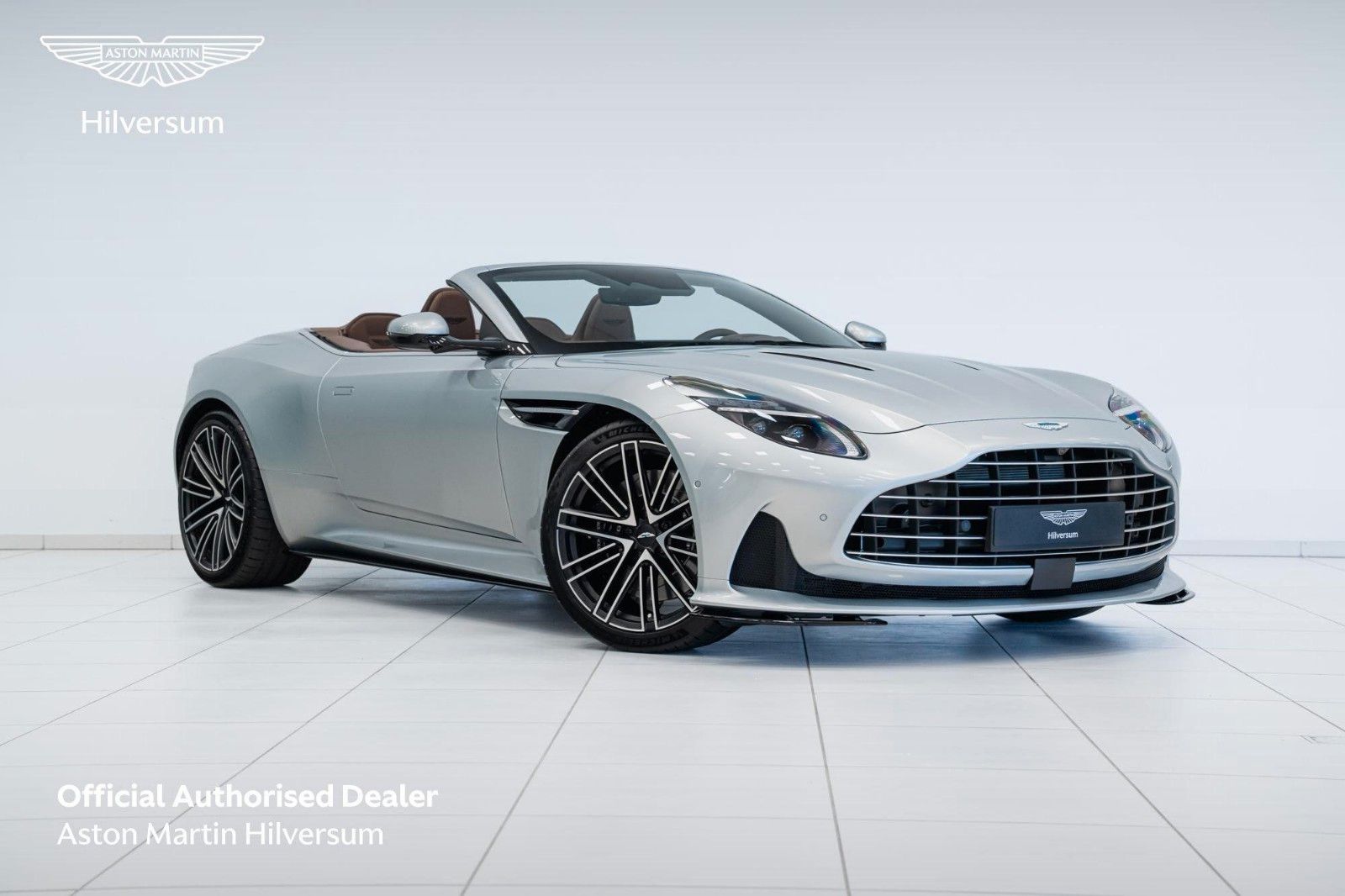 Aston Martin DB12 Volante | Titanium Silver by Q |