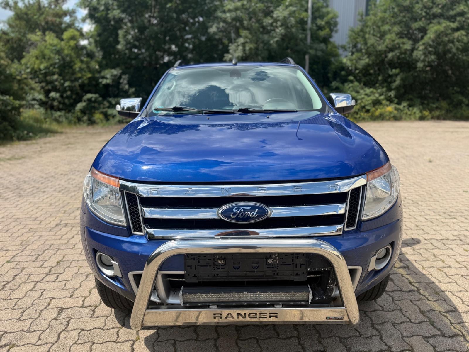 FORD Ranger 2.2 TDCi 150ch Limited Double Cabine - Caméra de recul - Attelage - Sièges chauffants