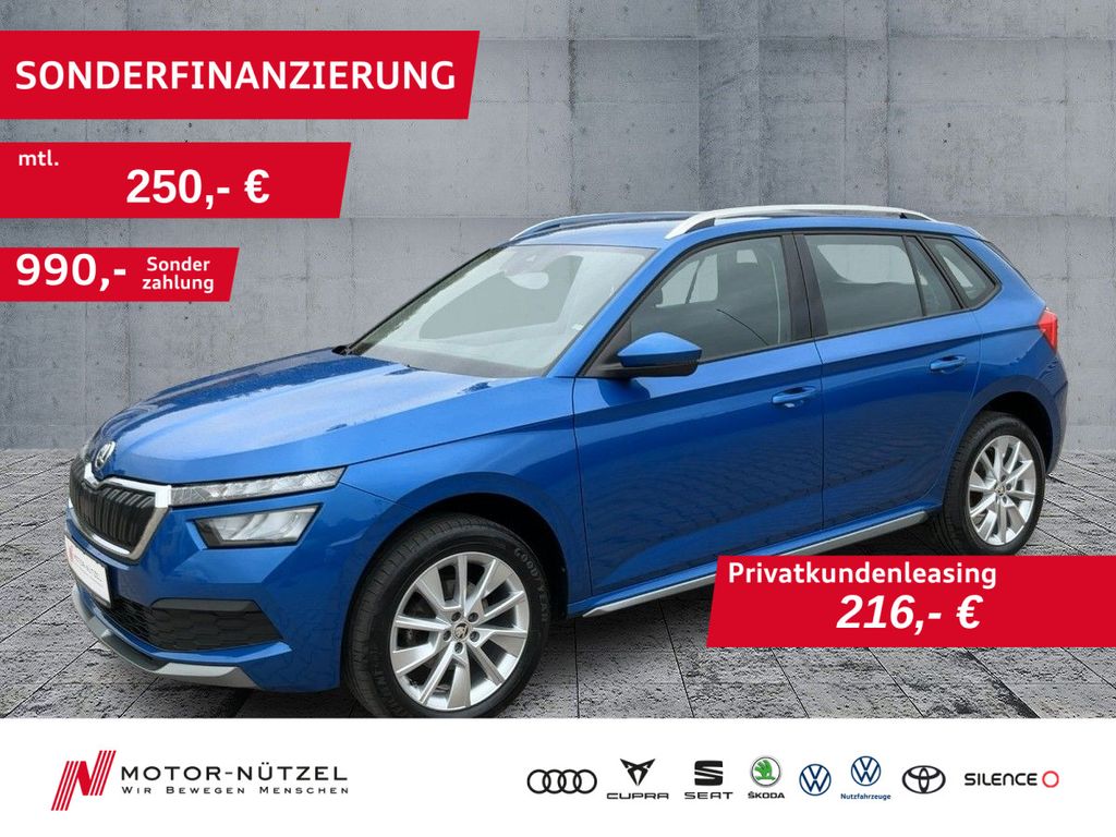 Skoda Kamiq 1.5 TSI DSG STYLE LED+NAVI+APP+GRA+SHZ+PDC