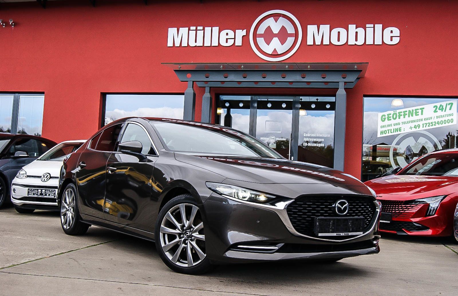 Fahrzeugabbildung Mazda 3 Limousine 2.0 HEADUP LEDER BOSE MATRIX 1.HAND