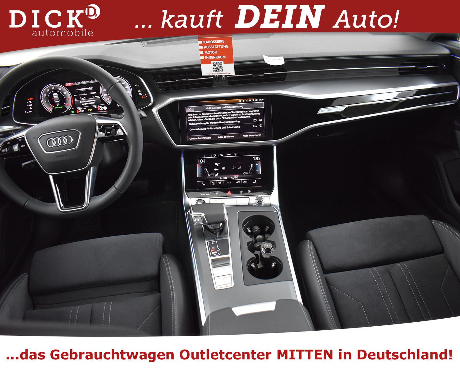 AUDI A6 45 TFSI Quatt S LINE+PANO+MEMO+VIRTU+KAM+VIRT - Image 8