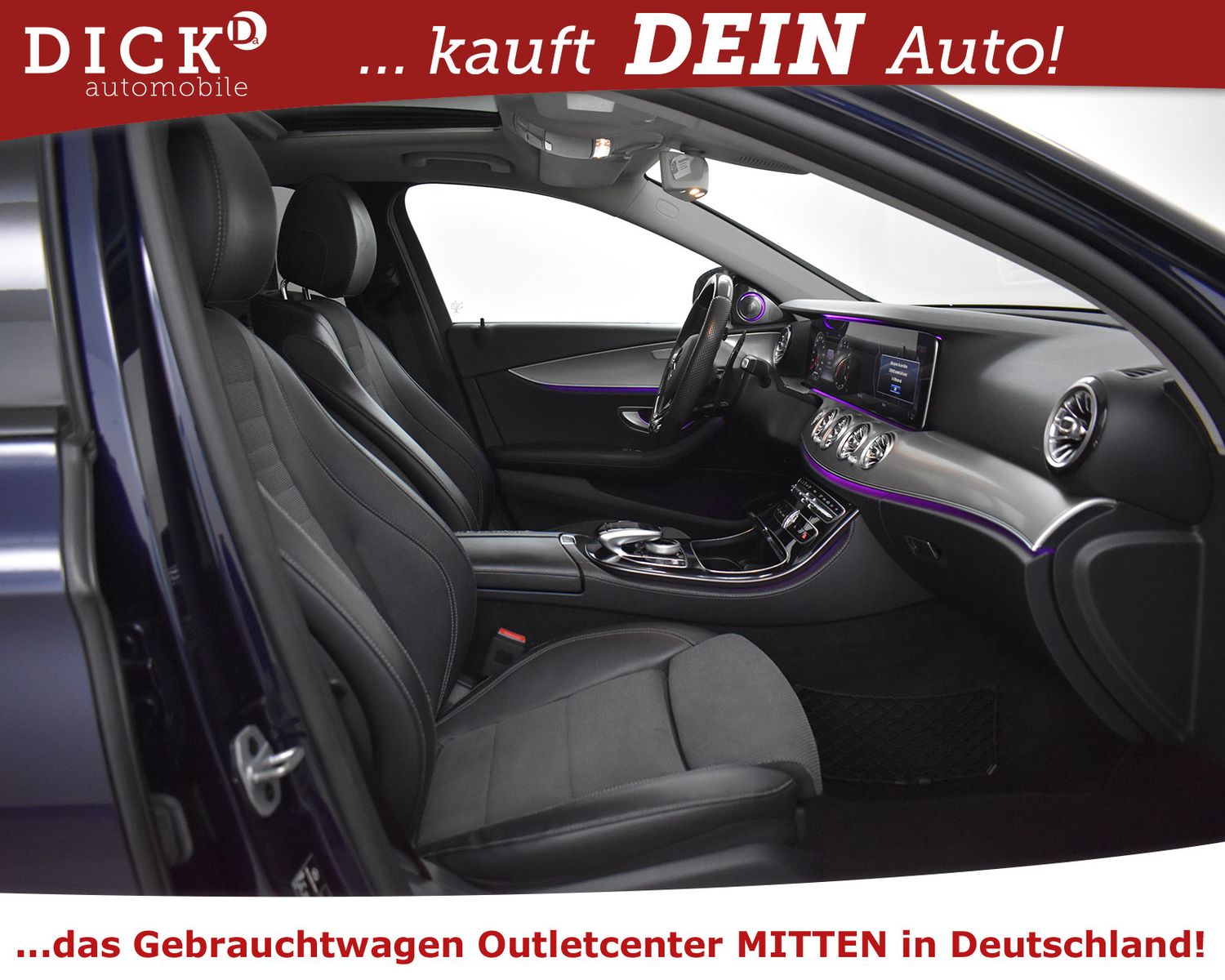 MERCEDES-BENZ E400d 4M Avant AMG LUFT+PANO+WIDESC+BURM+MULTIB+ - Image 14