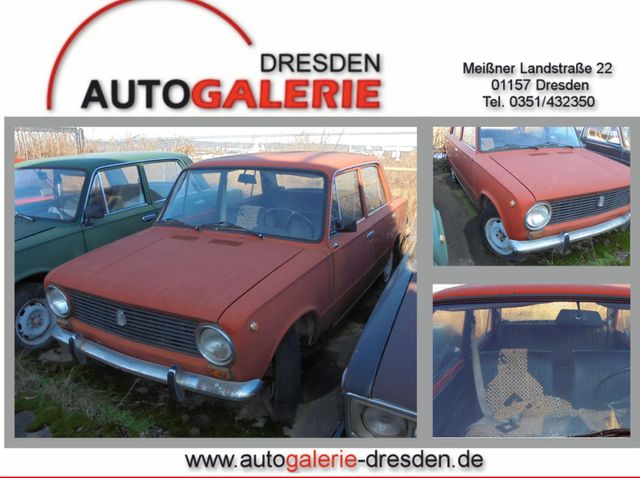 Lada 2101 1200ccm, 44KW, 4-Gang Schaltgetriebe,