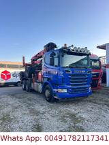 Scania R560 V8 Holz-Kran Palfinger S260L - Scania 560