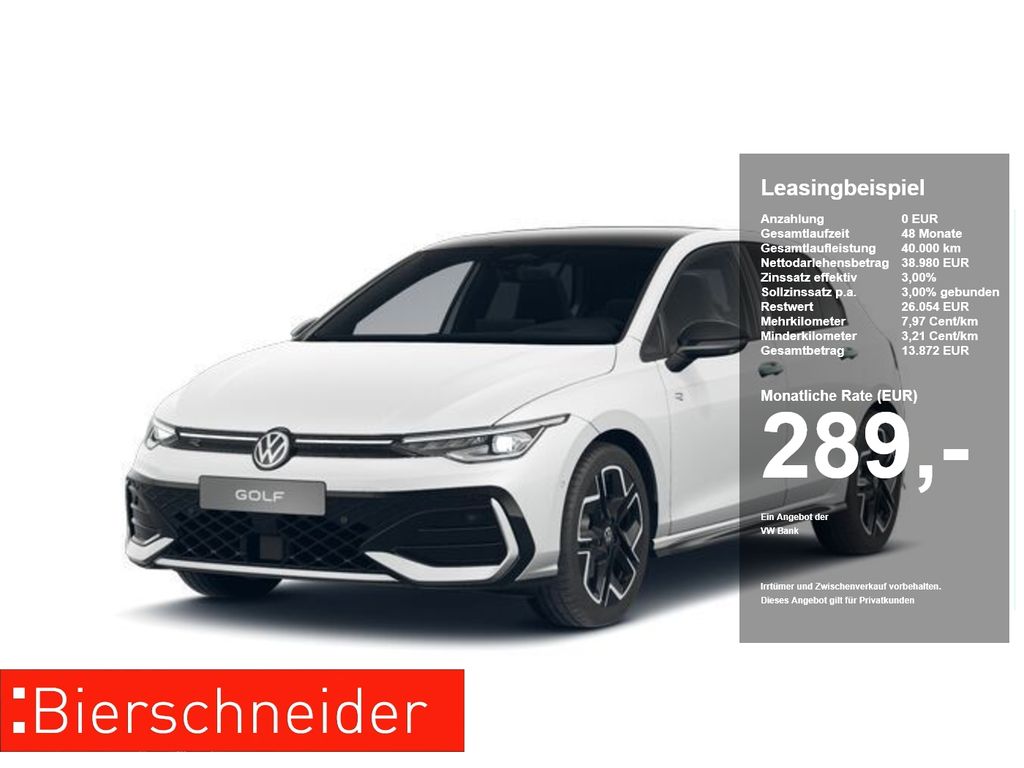 Golf 8 1.5 Hybrid 1-Gang Autom. inkl. WKR R-Line