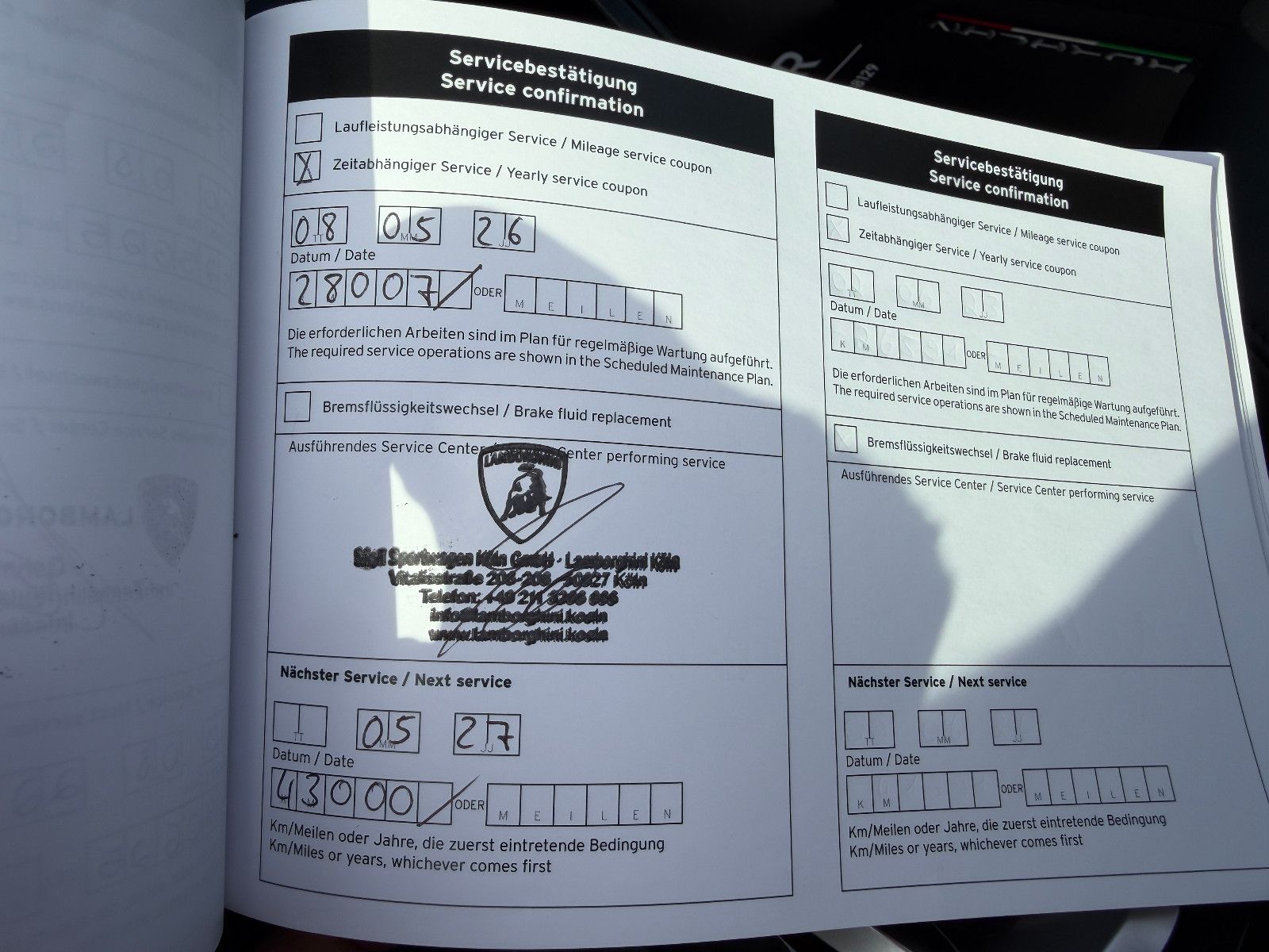 Fahrzeugabbildung Lamborghini Huracán/SPYDER/LIFT/KAMERA/LP610/KERAMIK/