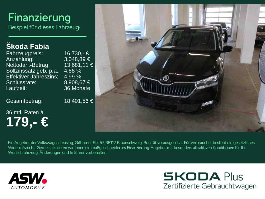 Skoda Fabia Combi Ambition 1.0 TSI Navi Klima PDC SHZ