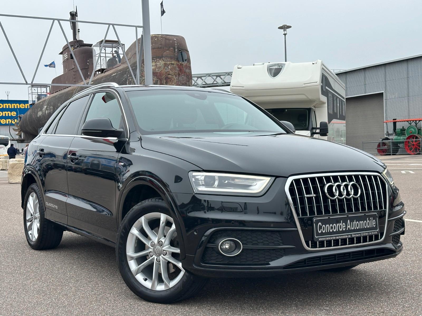 Audi Q3 2.0 TDI quattro/S line/Tempo/SHZ/RFK/AHK/Navi