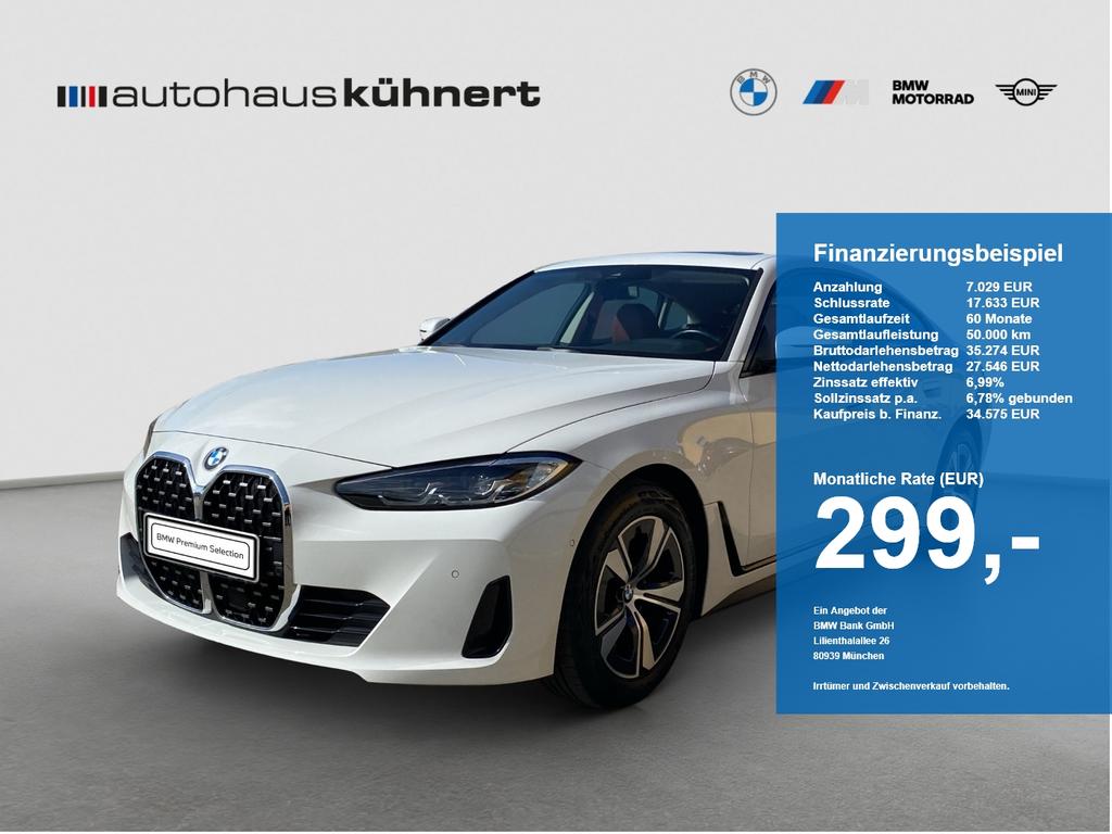 BMW 420i Gran Coup RFK ParkAss SHD 1 Hand 2022