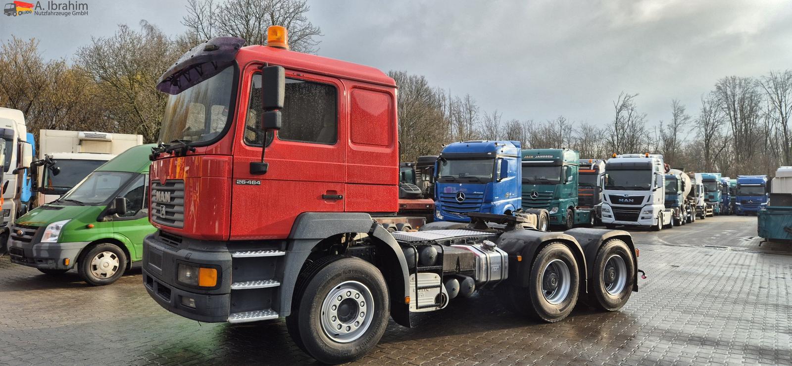 MAN 26.464 Retarder, Klima, PMK 2 Motor generalüberh